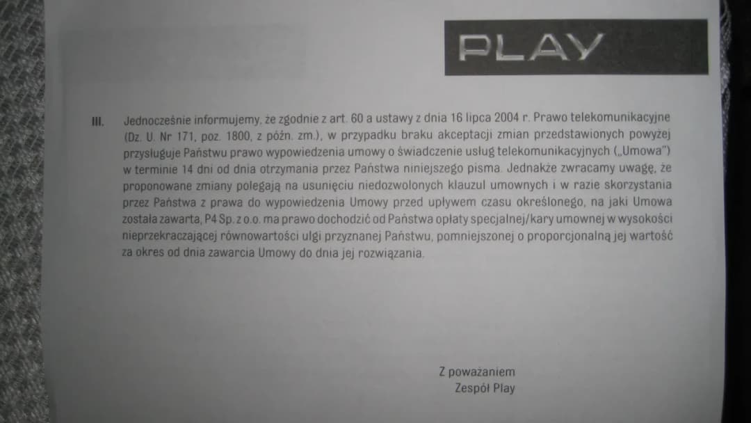 Jak odstąpić od umowy w Play: 5 kroków do skutecznej rezygnacji