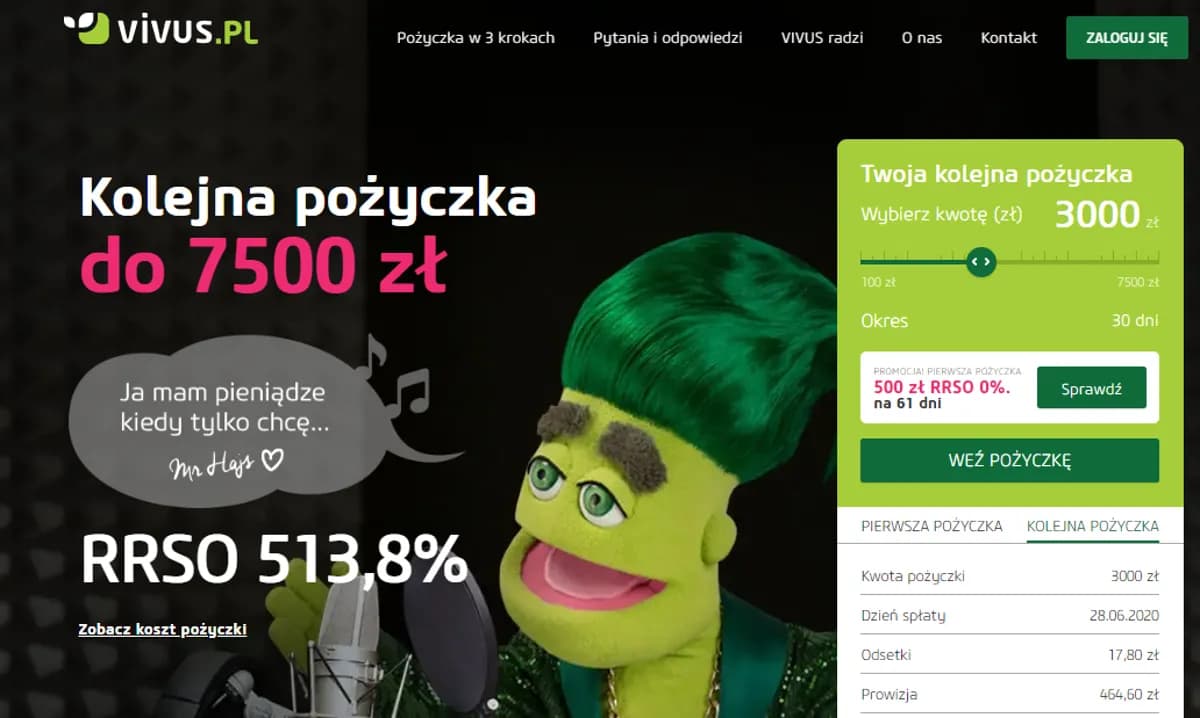 Czy Vivus rozkłada na raty? Poznaj warunki i uniknij problemów z długiem