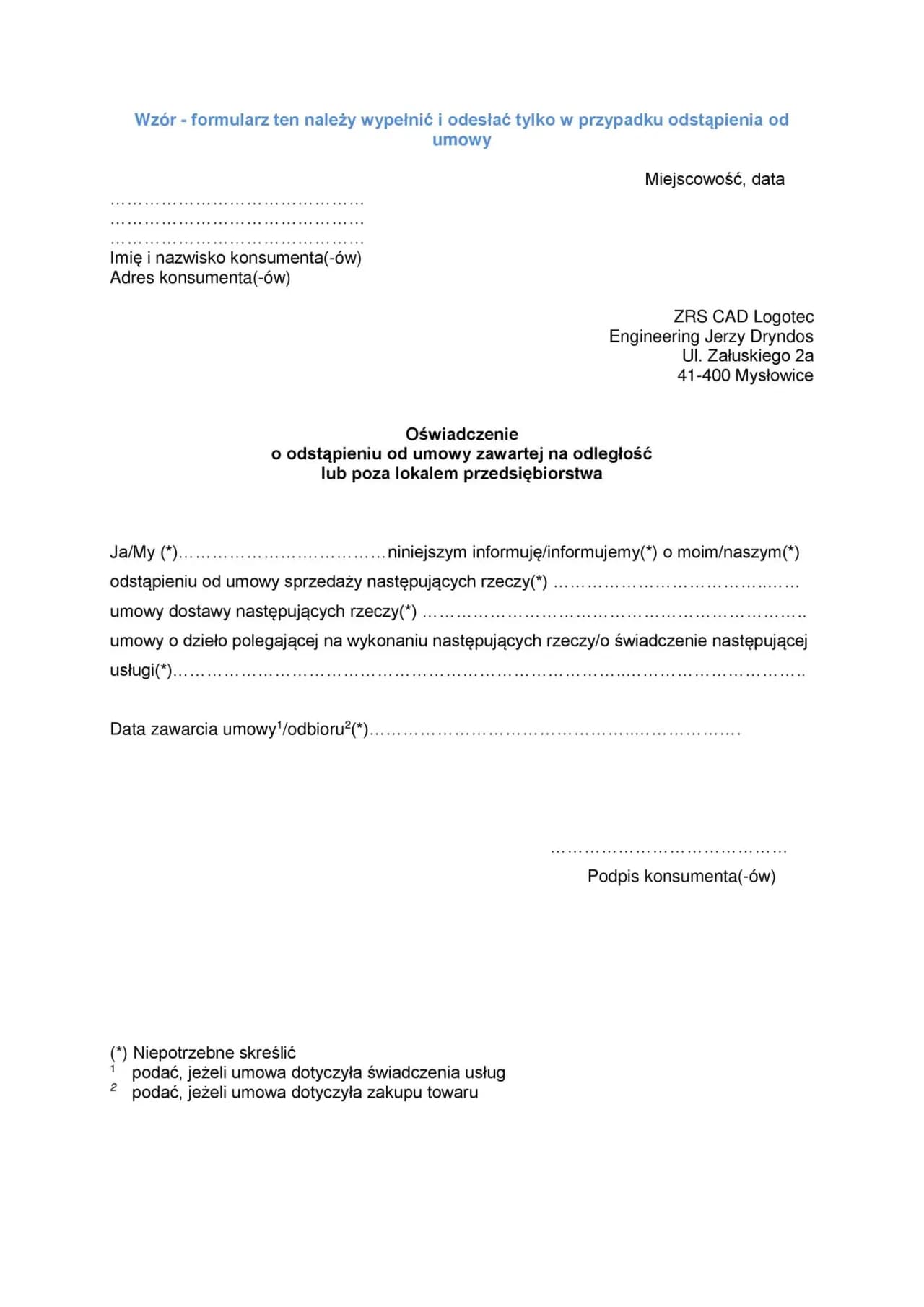 Jak szybko i bezpiecznie odstąpić od umowy telekomunikacyjnej bez konsekwencji